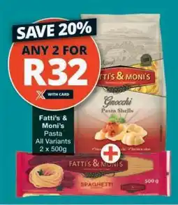 Checkers Fatti's & Moni's Pasta offer