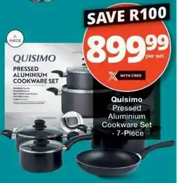 Checkers Quisimo Pressed Aluminium Cookware Set - 7-Piece offer