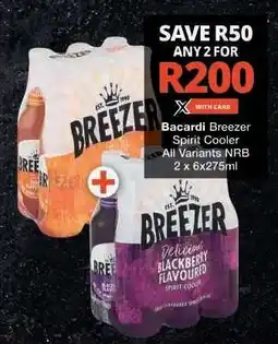 Checkers Bacardi Breezer Spirit Cooler offer
