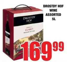 Boxer DROSTDY HOF Wine Assorted 5L offer