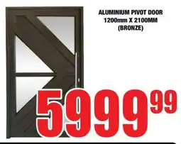 Boxer ALUMINIUM PIVOT DOOR offer