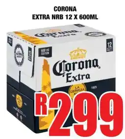 Boxer CORONA EXTRA NRB 12 X 600ML offer