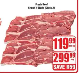 Boxer Fresh Beef Chuck / Blade (Class A) offer