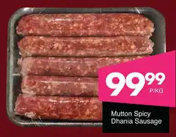 Save Hyper Mutton Spicy Dhania Sausage offer