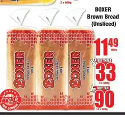 Boxer BOXER Brown Bread (Unsliced) offer