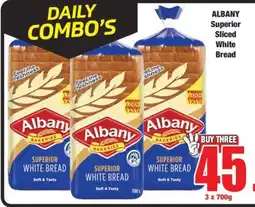 Boxer ALBANY Superior Sliced White Bread offer