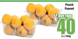 Boxer Peach Punnet offer