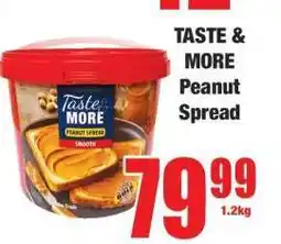 Boxer TASTE & MORE Peanut Spread offer