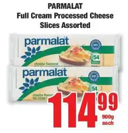 Boxer PARMALAT Full Cream Processed Cheese Slices Assorted offer
