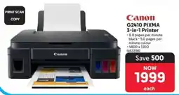 Makro Canon G2410 PIXMA 3-in-1 Printer offer