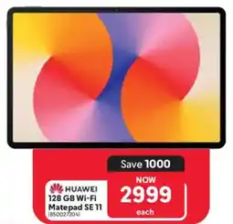 Makro HUAWEI 128 GB Wi-Fi Matepad SE 11 offer