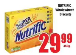 Boxer NUTRIFIC Wholewheat Biscuits offer