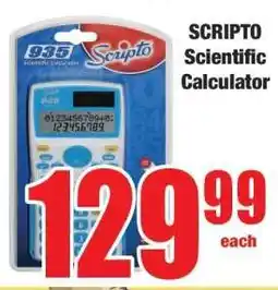 Boxer SCRIPTO Scientific Calculator offer