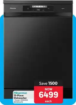 Makro Hisense 15-Place Dishwasher offer