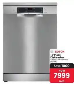 Makro Bosch 13-Place Dishwasher offer