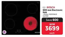 Makro Bosch Electronic Hob offer