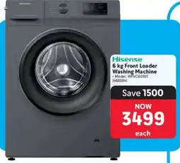 Makro Hisense Front Loader Washing Machine offer