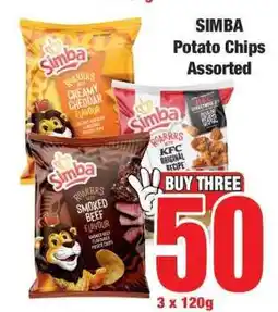 Boxer SIMBA Potato Chips Assorted offer