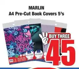 Boxer MARLIN A4 Pre-Cut Book Covers 5's offer