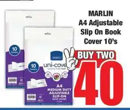 Boxer MARLIN A4 Adjustable Slip On Book Cover 10's offer