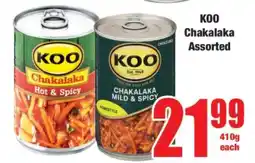 Boxer KOO Chakalaka Assorted offer