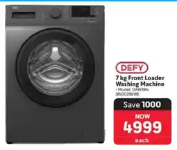Makro Defy Front Loader Washing Machine offer
