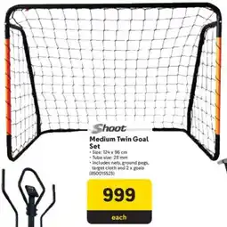 Makro Shoot Medium Twin Goal Set offer