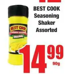 Boxer BEST COOK Seasoning Shaker Assorted offer