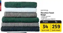 Makro Glodina Marathon Towel Range offer