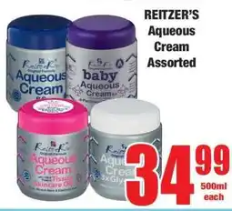 Boxer REITZER’S Aqueous Cream Assorted offer