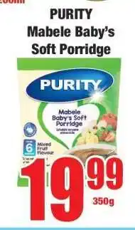 Boxer PURITY Mabele Baby's Soft Porridge offer