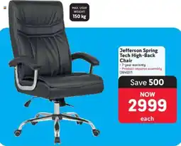 Makro Jefferson Spring Tech High-Back Chair offer