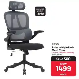 Makro Linx Bulsara High-Back Mesh Chair offer