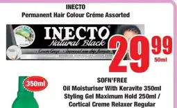 Boxer INECTO Permanent Hair Colour Crème Assorted offer