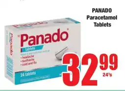 Boxer PANADO Paracetamol Tablets offer