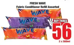 Boxer FRESH WAVE Fabric Conditioner Refill Assorted offer