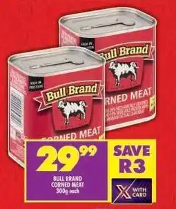 Shoprite Bull Brand Corned Meat offer