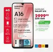 Edgars Samsung Galaxy A16 offer