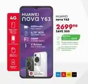 Edgars Huawei Nova Y63 offer