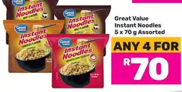 Game Great Value Instant Noodles offer