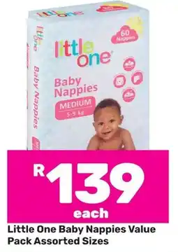 Game Little One Baby Nappies Value Pack offer