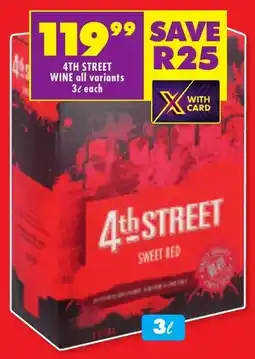 Shoprite Liquor 4th street wine offer