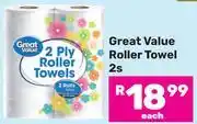 Game Great Value Roller Towel-2s Pack offer