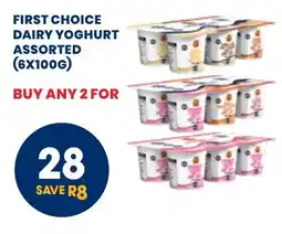 Econo Foods First choice dairy yoghurt assorted offer