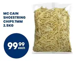 Econo Foods Mc cain shoestring chips offer
