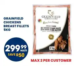 Econo Foods Grainfield chickens breast fillets offer