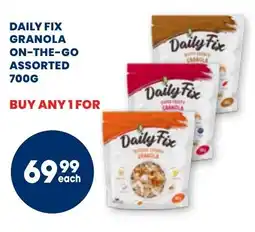 Econo Foods Daily fix granola on-the-go assorted offer