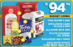 Goal Supermarket Budget Combo offer