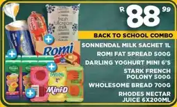 Goal Supermarket Back to school combo offer