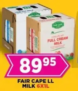 Goal Supermarket Fair cape long life milk offer